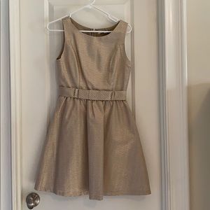 Metallic dress